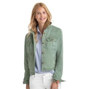 Vineyard Vines green walkabout utility cargo jacket XS